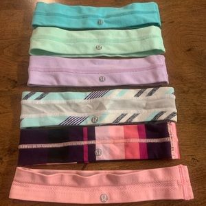 6 lululemon headbands